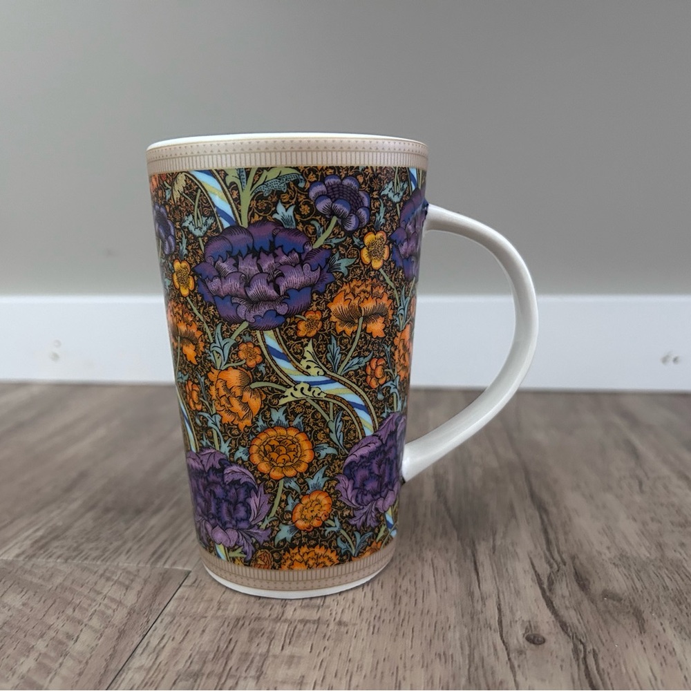 Maxwell & Williams Mug MXW William Morris Wandle Conical 420ML floral flower